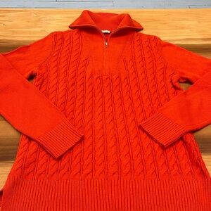 Talbots Half Zip Sweater